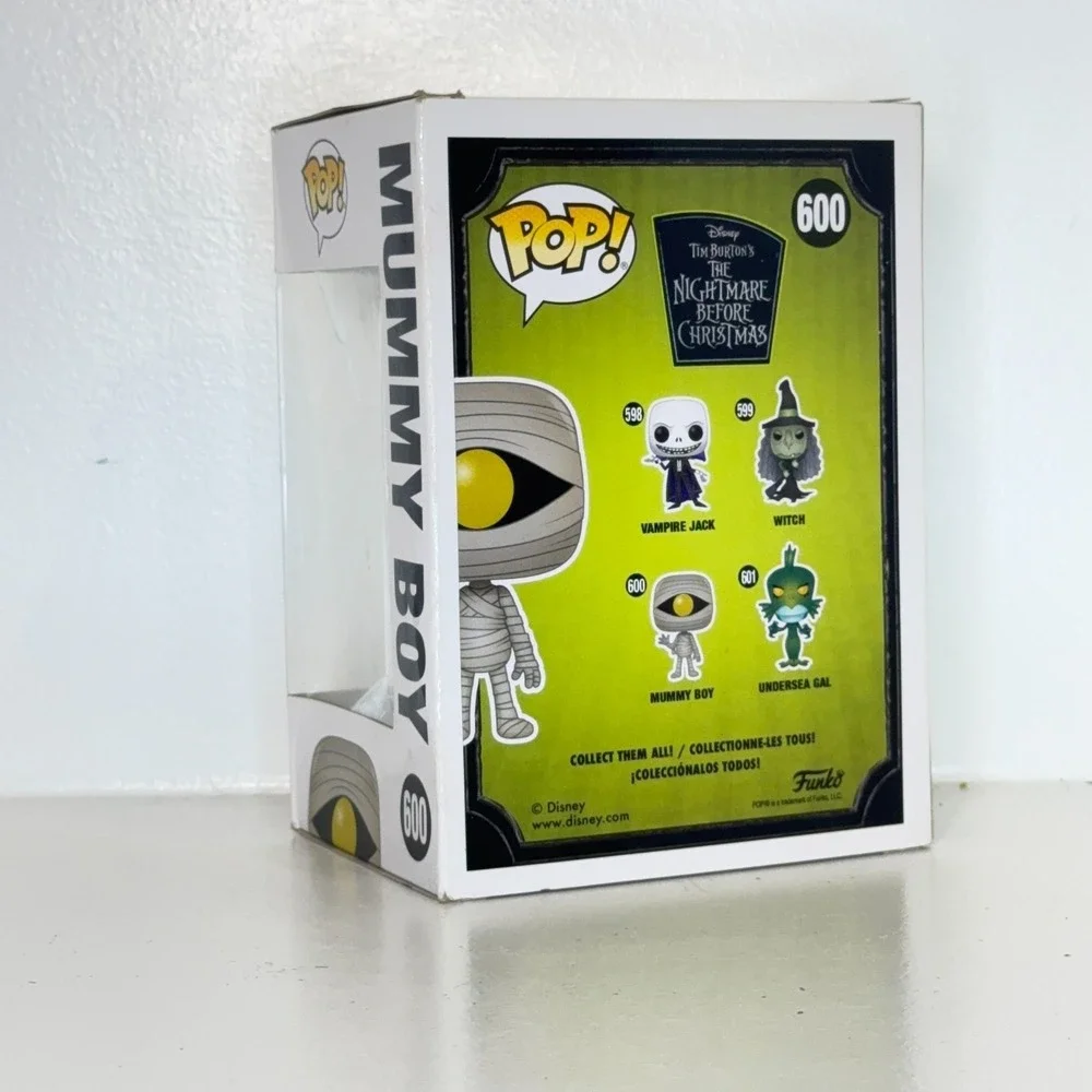 Funko Pop Mummy Boy #600 The Nightmare Before Christmas Disney Vinyl Figure